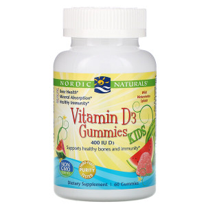 <img alt="Nordic Naturals, Vitamin D3 Gummies Kids, 400 I.U., 60 Gummies" title="Nordic Naturals, Vitamin D3 Gummies Kids, 400 I.U., 60 Gummies,768990311437"