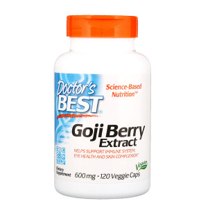 <img alt="Doctors Best, Goji Berry Extract, 600 mg, 120 Veggie Caps" title="Doctors Best, Goji Berry Extract, 600 mg, 120 Veggie Caps,753950001534"