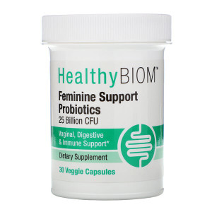 <img alt="HealthyBiom, Feminine Support Probiotics, 25 Billion CFUs, 30 Veggie Capsules" title="HealthyBiom, Feminine Support Probiotics, 25 Billion CFUs, 30 Veggie Capsules,898220015795"