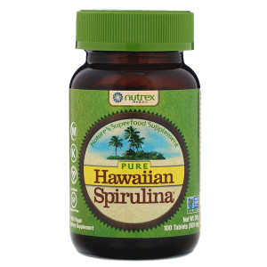 <img alt="Nutrex Hawaii, Pure Hawaiian Spirulina Pacifica, Natures Multi-Vitamin, 500 mg, 100 Tablets" title="Nutrex Hawaii, Pure Hawaiian Spirulina Pacifica, Natures Multi-Vitamin, 500 mg, 100 Tablets,732894010017"
