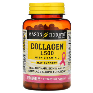<img alt="Mason Natural, Collagen 1500, 120 Capsules" title="Mason Natural, Collagen 1500, 120 Capsules,311845170125"