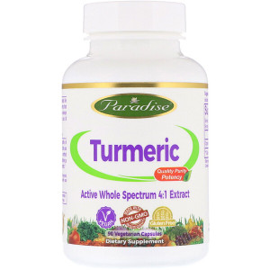 <img alt="Paradise Herbs, Turmeric, 90 Vegetarian Capsules" title="Paradise Herbs, Turmeric, 90 Vegetarian Capsules,601944778101"