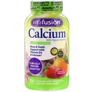 <img alt="VitaFusion, Calcium, 500 mg, 100 Gummies" title="VitaFusion, Calcium, 500 mg, 100 Gummies,027917019512"