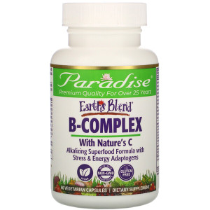 <img alt="Paradise Herbs, Orac-Energy, Earths Blend, B-Complex with Co-Enzyme Activated Bs, 60 Vegetarian Capsules" title="Paradise Herbs, Orac-Energy, Earths Blend, B-Complex with Co-Enzyme Activated Bs, 60 Vegetarian Capsules,601944778668"