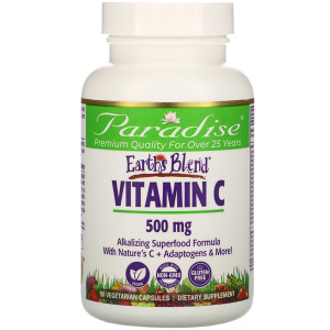 <img alt="Paradise Herbs, Vitamin C, 90 Vegetarian Capsules" title="Paradise Herbs, Vitamin C, 90 Vegetarian Capsules,601944778675"
