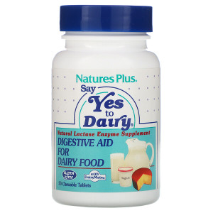 <img alt="Natures Plus, Say Yes to Dairy, Digestive Aid For Dairy Food, 50 Chewable Tablets" title="Natures Plus, Say Yes to Dairy, Digestive Aid For Dairy Food, 50 Chewable Tablets,097467044401"