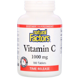 <img alt="Natural Factors, Vitamin C, Time Release, 1000 mg, 180 Tablets" title="Natural Factors, Vitamin C, Time Release, 1000 mg, 180 Tablets,068958013428"