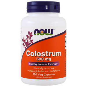 <img alt="Now Foods, Colostrum, 500 mg, 120 Veggie Caps" title="Now Foods, Colostrum, 500 mg, 120 Veggie Caps,733739032164"