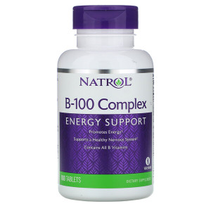 Natrol, B-100 Complex, 100 Tablets