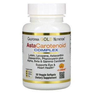 <img alt="California Gold Nutrition, AstaCartenoid Complex, Lutein, Lycopene, Astaxanthin Complex, 30 Veggie Softgels" title="California Gold Nutrition, AstaCartenoid Complex, Lutein, Lycopene, Astaxanthin Complex, 30 Veggie Softgels,898220012060"