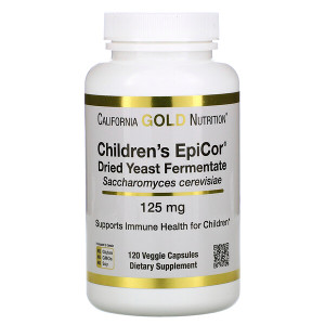 <img alt="California Gold Nutrition, Childrens Epicor, 125 mg, 120 Veggie Capsules" title="California Gold Nutrition, Childrens Epicor, 125 mg, 120 Veggie Capsules,898220015696"