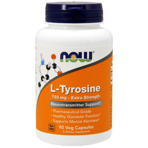 <img alt="Now Foods, L-Tyrosine, Extra Strength, 750 mg, 90 Veg Capsules" title="Now Foods, L-Tyrosine, Extra Strength, 750 mg, 90 Veg Capsules,733739001658"