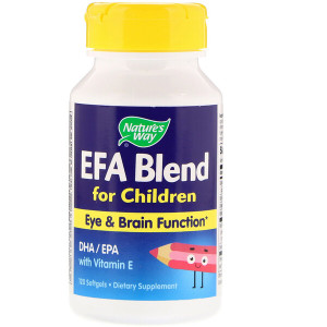 <img alt="Natures Way, EFA Blend, for Children, 120 Softgels" title="Natures Way, EFA Blend, for Children, 120 Softgels,033674141816"