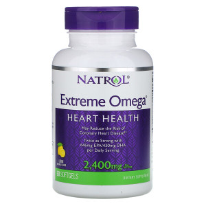 <img alt="Natrol, Extreme Omega, Lemon, 2,400 mg, 60 Softgels" title="Natrol, Extreme Omega, Lemon, 2,400 mg, 60 Softgels,047469045104"