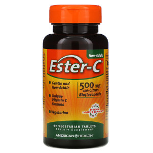 <img alt="American Health Ester-C 500mg w/Citrus Bioflavonoids (90 Veggie Tabs)" title="American Health Ester-C 500mg w/Citrus Bioflavonoids (90 Veggie Tabs),076630169714"