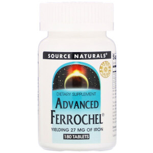<img alt="Source Naturals, Advanced Ferrochel, 180 Tablets" title="Source Naturals, Advanced Ferrochel, 180 Tablets,021078014560"
