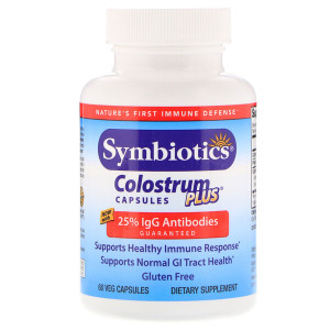 <img alt="Symbiotics, Colostrum Plus, 60 Veg Capsules" title="Symbiotics, Colostrum Plus, 60 Veg Capsules,647303040113"