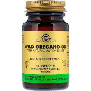 <img alt="Solgar, Wild Oregano Oil, 60 Softgels" title="Solgar, Wild Oregano Oil, 60 Softgels,033984020290"