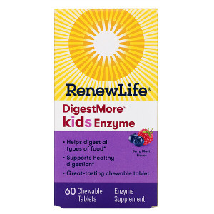 <img alt="Renew Life, Digest Smart, Kids Enzyme, Berry Blast, 60 Chewable Tablets" title="Renew Life, Digest Smart, Kids Enzyme, Berry Blast, 60 Chewable Tablets,631257157201"