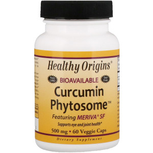 Healthy Origins, Curcumin Phytosome Featuring Meriva SF, 60 Veggie Caps