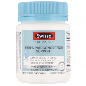 Swisse, Ultinatal, Mens Pre-Conception Support, 30 Softgels