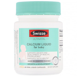 <img alt="Swisse, Ultinatal, Calcium Liquid for Baby, Natural Vanilla Flavor, 60 Oral Liquid Capsules" title="Swisse, Ultinatal, Calcium Liquid for Baby, Natural Vanilla Flavor, 60 Oral Liquid Capsules,850000148383"