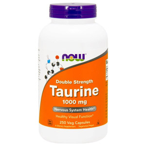 <img alt="Now Foods, Taurine, Double Strength, 1,000 mg, 250 Veg Capsules" title="Now Foods, Taurine, Double Strength, 1,000 mg, 250 Veg Capsules,733739001436"