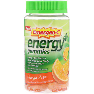 <img alt="Emergen-C, Energy Plus Gummies, Orange Zest, 30 Gummies" title="Emergen-C, Energy Plus Gummies, Orange Zest, 30 Gummies,076314510887"