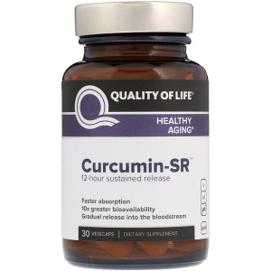 <img alt="Quality of Life Labs, Curcumin-SR, 30 Vegicaps" title="Quality of Life Labs, Curcumin-SR, 30 Vegicaps,812259003288"