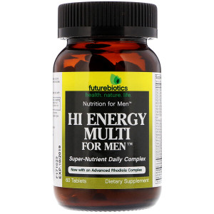 <img alt="FutureBiotics, Hi Energy Multi, For Men, 60 Tablets" title="FutureBiotics, Hi Energy Multi, For Men, 60 Tablets,049479001897"