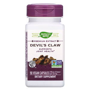 <img alt="Natures Way, Devils Claw, Standardized, 90 Vegetarian Capsules" title="Natures Way, Devils Claw, Standardized, 90 Vegetarian Capsules,033674610008"