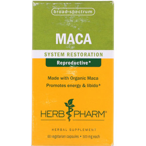 <img alt="Herb Pharm, Maca, 500 mg, 60 Vegetarian Capsules" title="Herb Pharm, Maca, 500 mg, 60 Vegetarian Capsules,090700004514"