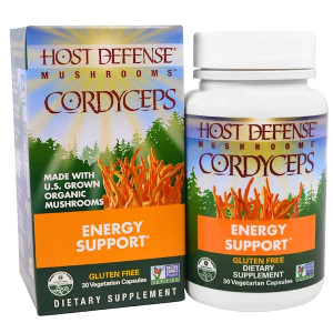 Fungi Perfecti, Mushrooms, Cordyceps, Energy Support, 30 Veggie Caps