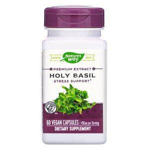 <img alt="Natures Way, Holy Basil, Standardized, 60 Vegetarian Capsules" title="Natures Way, Holy Basil, Standardized, 60 Vegetarian Capsules,033674154939"