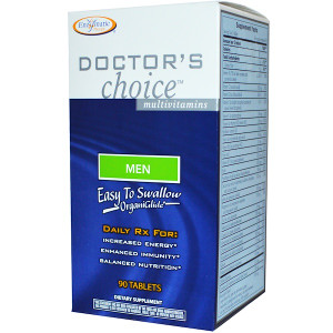 Enzymatic Therapy, Doctors Choice Multivitamins, Men, 90 Tablets