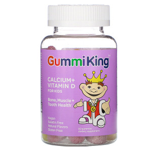 <img alt="GummiKing, Calcium Plus Vitamin D for Kids, 60 Gummies" title="GummiKing, Calcium Plus Vitamin D for Kids, 60 Gummies,835776000523"