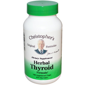 <img alt="Christophers Original Formulas, Herbal Thyroid Formula, 475 mg, 100 Veggie Caps" title="Christophers Original Formulas, Herbal Thyroid Formula, 475 mg, 100 Veggie Caps,084783891390"