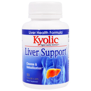Kyolic, Liver Support, 50 Veggie Caps