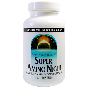 <img alt="Source Naturals, Super Amino Night, 120 Capsules" title="Source Naturals, Super Amino Night, 120 Capsules,021078001119"