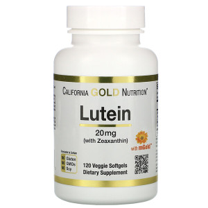 <img alt="California Gold Nutrition, Lutein with Zeaxanthin, 20 mg, 120 Veggie Softgels" title="California Gold Nutrition, Lutein with Zeaxanthin, 20 mg, 120 Veggie Softgels,898220014033"