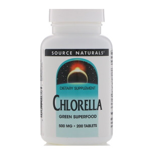 <img alt="Source Naturals, Chlorella, 500 mg, 200 Tablets" title="Source Naturals, Chlorella, 500 mg, 200 Tablets,021078006763"