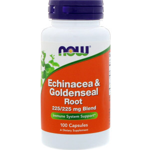 <img alt="Now Foods, Echinacea & Goldenseal Root, 100 Capsules" title="Now Foods, Echinacea & Goldenseal Root, 100 Capsules,733739046659"