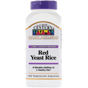 <img alt="21st Century, Red Yeast Rice, 150 Vegetarian Capsules" title="21st Century, Red Yeast Rice, 150 Vegetarian Capsules,740985229088"
