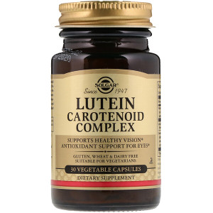 <img alt="Solgar, Lutein Carotenoid Complex, 30 Vegetable Capsules" title="Solgar, Lutein Carotenoid Complex, 30 Vegetable Capsules,033984016682"