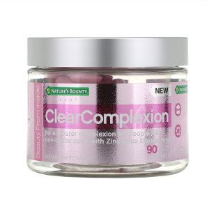 <img alt="Natures Bounty, ClearComplexion, 90 Softgels" title="Natures Bounty, ClearComplexion, 90 Softgels,074312803888"