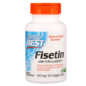 <img alt="Doctors Best, Fisetin with Novusetin, 100 mg, 30 Veggie Caps" title="Doctors Best, Fisetin with Novusetin, 100 mg, 30 Veggie Caps,753950002272"