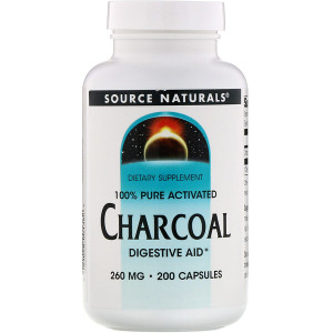 <img alt="Source Naturals, Charcoal, 260 mg, 200 Capsules" title="Source Naturals, Charcoal, 260 mg, 200 Capsules,021078001362"