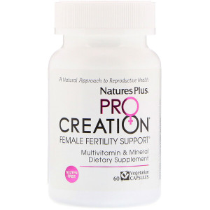 <img alt="Natures Plus, ProCreation, Female Fertility Support, 60 Vegetarian Capsules" title="Natures Plus, ProCreation, Female Fertility Support, 60 Vegetarian Capsules,097467487277"