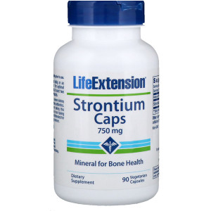 <img alt="Life Extension, Strontium Caps, Mineral for Bone Health, 750 mg, 90 Vegetarian Capsules" title="Life Extension, Strontium Caps, Mineral for Bone Health, 750 mg, 90 Vegetarian Capsules,737870147695"