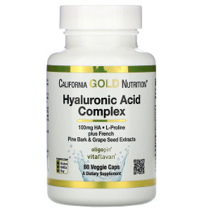 <img alt="California Gold Nutrition, Hyaluronic Acid Complex, 60 Veggie Capsules" title="California Gold Nutrition, Hyaluronic Acid Complex, 60 Veggie Capsules,898220008568"